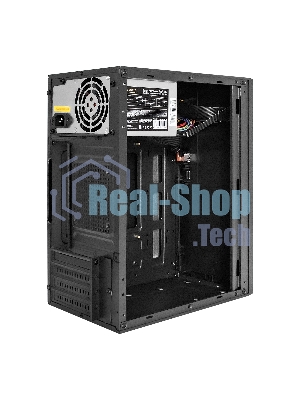 Компьютерный корпус Minitower ExeGate BAA-308UC черный (mATX, без БП, 1хUSB/1хUSB 3.0/1хTypeC, HD Audio)