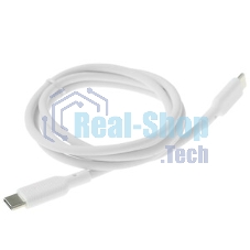Кабель Qumo, Type С - Type C, 1м, 20В, 5А, 100 Вт, опл. PVC/пружинка у коннектора, кон. PVC, черный