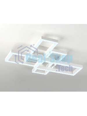 Потолочный светодиодный светильник Ambrella light FA1001/2+2 WH белый 65W 3000K-6400K 550*453*130 (ПДУ ИК)