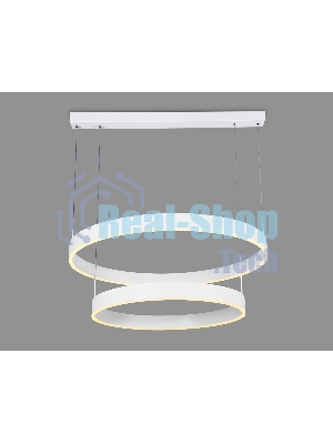 Светильник Ambrella light FA6615/2 WH белый 119W D600/800*750 (ПДУ РАДИО 2.4G)