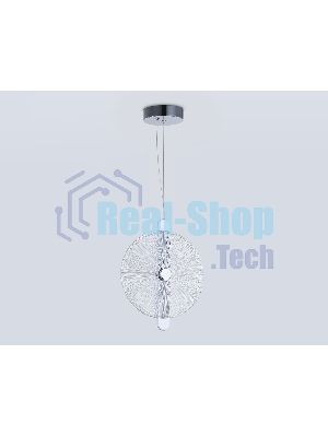Светильник Ambrella light LH31145 СH/CL хром/прозрачный 13W 3000K 280*60*350