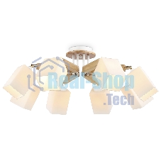 Светильник Ambrella light TR9522/8 WH/GD/FR белый/золото/белый матовый E27*8 max 40W D790*260