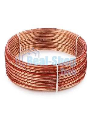 Акустический кабель Cablexpert CC-TC2x0,75-10M, прозрачный, 10 м, бухта