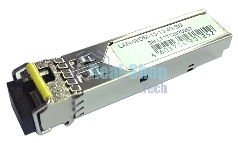Модуль LANMASTER SFP WDM 1.25G, 1550nm/1310nm, 40 km, LC, DDM, Cisco