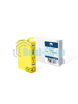 Картридж струйный NVPrint T1284 (NV-C13T12844011) Yellow для Epson Stylus SX125/S22/BX305F/SX420W (13 мл) совместимый
