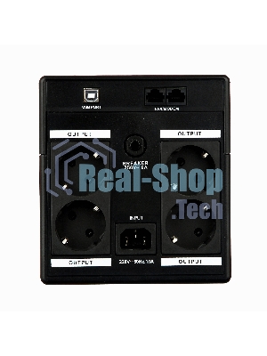 Источник бесперебойного питания ExeGate SpecialPro Smart LLB-1500.LCD.AVR.4SH.USB 1500VA/950W, LCD, AVR, 4*Schuko, USB, черный