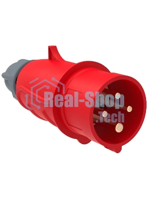 Вилка переносная IEK PSN02-016-4 ССИ-014 16А-6ч/380-415В 3Р + РЕ IP44 MAGNUM IEK