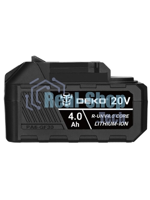 Аккумулятор DEKO R-UNV4.0 CORE, Li-ion, 20В, 4.0А*ч