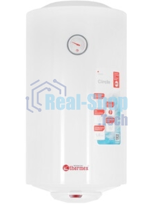 Водонагреватель электрический Thermex Thermo 50 V Slim белый, накопительный, 50 л, 2 кВт, настенный, вертикальный, узкий корпус