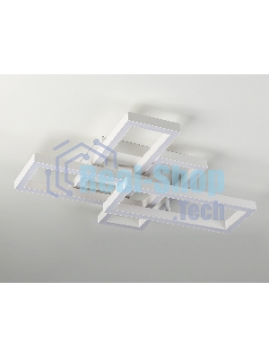 Потолочный светодиодный светильник Ambrella light FA1001/2+2 WH белый 65W 3000K-6400K 550*453*130 (ПДУ ИК)