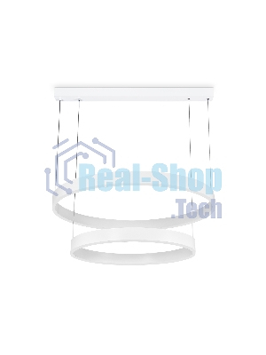 Светильник Ambrella light FA6615/2 WH белый 119W D600/800*750 (ПДУ РАДИО 2.4G)