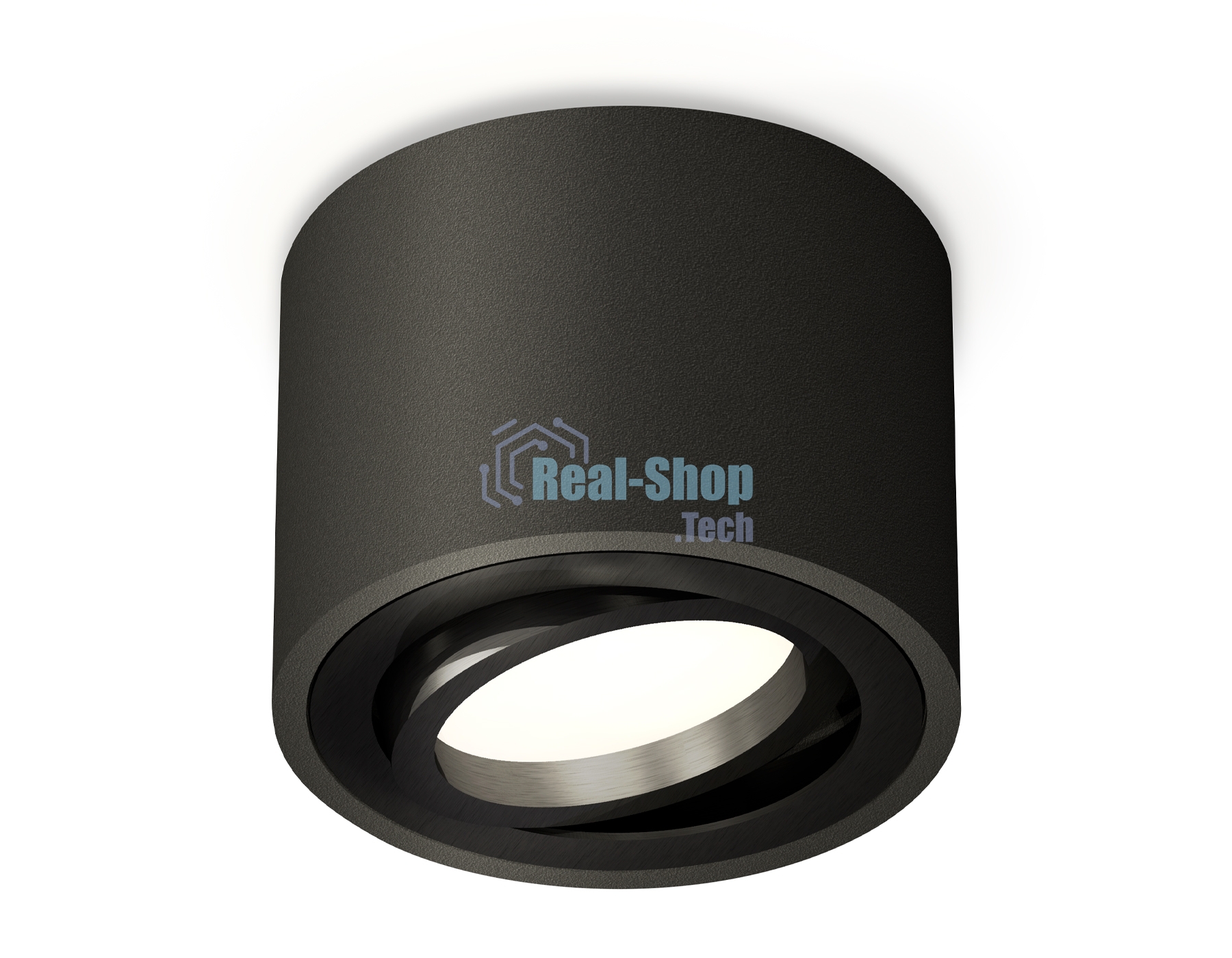 Светильник Ambrella Light XS7511002 SBK/PBK черный песок/черный полированный MR16 GU5.3 (C7511, N7002)