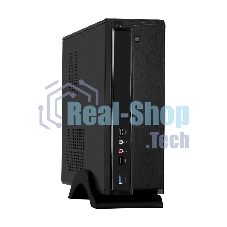 Компьютерный корпус Desktop ExeGate MI-207U-450W-8 EX288783RUS(miniITX/mATX, БП M450 с вент. 8см, 1*USB+1*USB 3.0, аудио, черный)