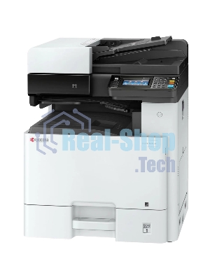 МФУ лазерное Kyocera Ecosys M8124cidn (1102P43NL0), A3, цветной, печ. до 24 стр/мин. (А4) до 12 стр/мин. (А3), скан. до 50 стр/мин., 1200 x 1200 dpi (печать) 600x600dpi (скан.), USB, RJ-45, NFC, Air Print, Mopria