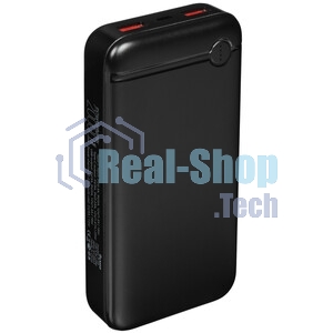 Портативный аккумулятор OLMIO P-20, 20000mAh, 20W, QuickCharge3.0/PowerDelivery, черный