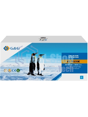 Картридж лазерный G&G GG-TK5280C TK5280C голубой (11000 стр.) для Kyocera ECOSYS P6235cdn/M6235cidn/M6635cidn