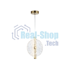 Светильник Ambrella light LH31147 BS/CL латунь/прозрачный 13W 3000K 280*60*350