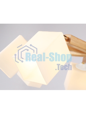 Светильник Ambrella light TR9522/8 WH/GD/FR белый/золото/белый матовый E27*8 max 40W D790*260