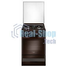 Плита газовая Gefest 5300-02 0047 коричневый, конфорок 4 газовых, духовка 52 л, 50 см x 85 см x 58.5 см