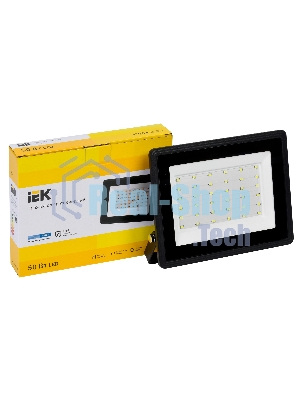 Прожектор светодиодный СДО 06-50 6500К IP65 черный IEK LPDO601-50-65-K02