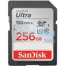Флеш карта SD 256Gb SanDisk SDXC Class 10 UHS-I Ultra 120Mb/s