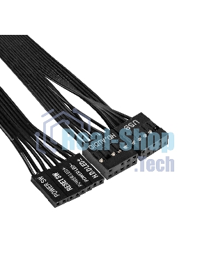 Компьютерный корпус Minitower ExeGate BAA-308UC-AAA350 (mATX, БП AAA350 с вент. 8см, 1хUSB/1хUSB 3.0/1хTypeC, HD Audio, черный)