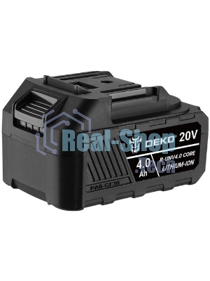 Аккумулятор DEKO R-UNV4.0 CORE, Li-ion, 20В, 4.0А*ч