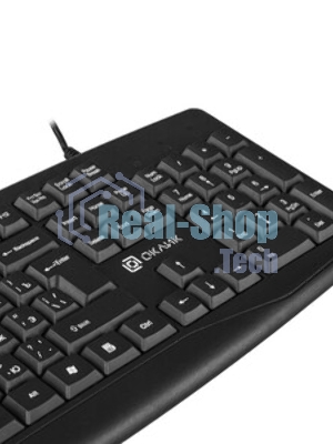 Клавиатура проводная Oklick 105M (1678092), USB, черный