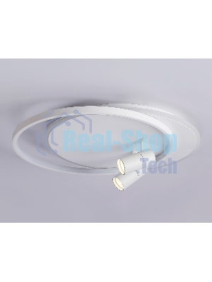 Светильник Ambrella light FL51391/1+2 WH белый 3000K-6400K 65W 560*480*120 (ПДУ РАДИО 2.4G)