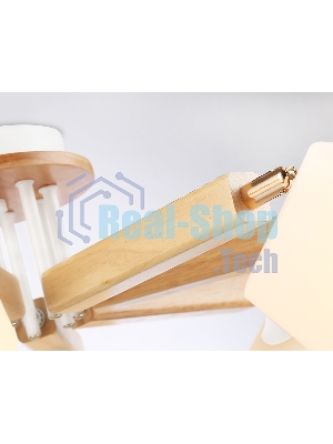Светильник Ambrella light TR9522/8 WH/GD/FR белый/золото/белый матовый E27*8 max 40W D790*260
