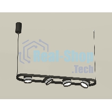 Светильник Ambrella light XB9164153/4 SBK/FR черный песок/белый матовый GX53 (C9164, N8478)