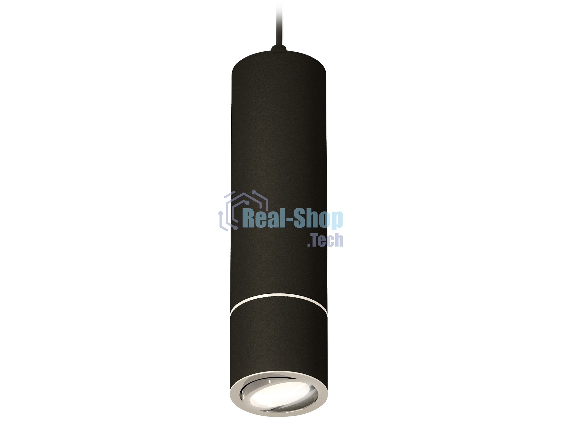 Светильник Ambrella Light XP7402040 SBK/PSL черный песок/серебро полированное MR16 GU5.3 (A2311, C7456, A2070, C7402, N7003)