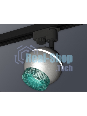 Светильник Ambrella light XT1103041 SSL/BL серебро песок/голубой MR16 GU5.3 LED 3W 4200K (A2521, C1103, N7194)