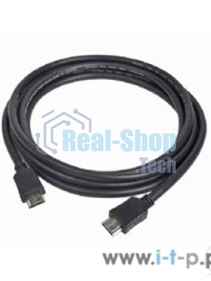 Кабель Cablexpert HDMI CC-HDMI4-15M, 19M/19M, v2.0, медь, позол.разъемы, экран, 15м, черный, пакет
