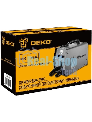 Сварочный полуавтомат Deko DKWM250A MIG-MAG/ММА 7кВт