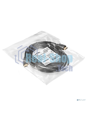 Кабель HDMI ExeGate EX-CC-HDMI-4.5 (19M/19M, 4,5м, v1.4b, позолоченные контакты)