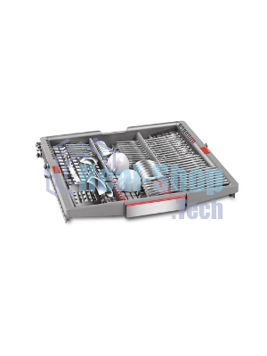 Встраиваемая посудомоечная машина Bosch SMD8TCX04E, нержавеющая сталь, 59.8 см, 14 компл., 42 дБ, класс A
