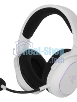 Гарнитура Razer Barracuda X Chroma белый, беспроводная, радиоканал, до 70 ч, съёмный микрофон, подсветка