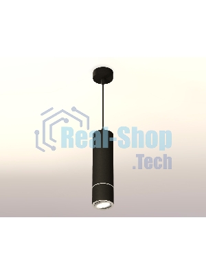 Светильник Ambrella Light XP7402040 SBK/PSL черный песок/серебро полированное MR16 GU5.3 (A2311, C7456, A2070, C7402, N7003)