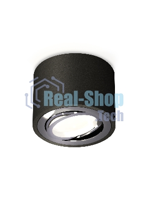 Светильник Ambrella Light XS7511003 SBK/PSL черный песок/серебро полированное MR16 GU5.3 (C7511, N7003)