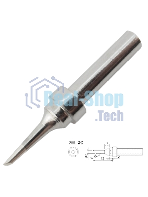 Жало паяльное Quick QK200-T-2C