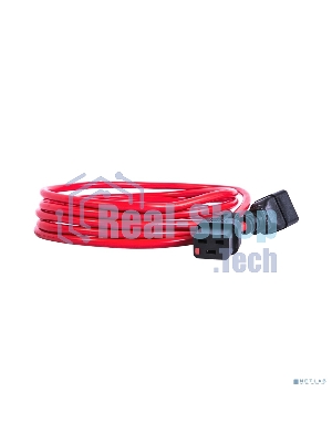 Шнур питания с фиксатором REM IEC 60320 C19/IEC 60320 C20, 16 А/250 В (3 * 1,5), 1,8 м, красный R-16-Cord-C19-C20-1.8-Red
