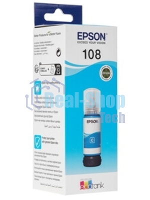 Контейнер с голубыми чернилами Epson C13T09C24A