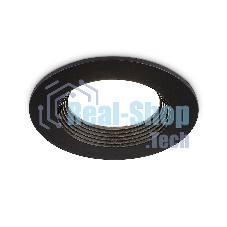 Встраиваемый точечный светильник Ambrella light TN102816 BK черный GU5.3 D80*28