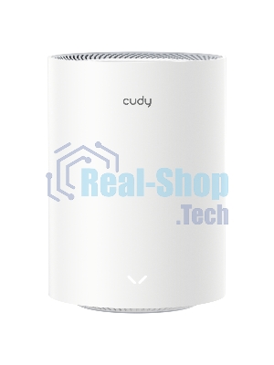 Бесшовный Mesh роутер Cudy M1800(3-Pack) AX1800 10/100/1000BASE-TX белый (упак.:3шт)