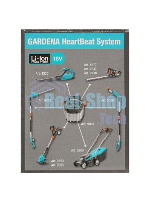 Аккумулятор для Gardena 8835-20, 8835-U, 8839-20 3000mAh 18V Li-ion