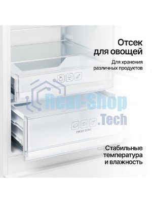 Встраиваемый холодильник Kuppersberg RBN 1760, High-Tech, объем 237 л, скользящий фасад, электронное управление, No Frost, антибактериальный пластик, звуковой сигнал при открытой дверце, перенавешиваемые двери, LED освещение, уровень шума 41 дБ, энергоэффективность А+, белый