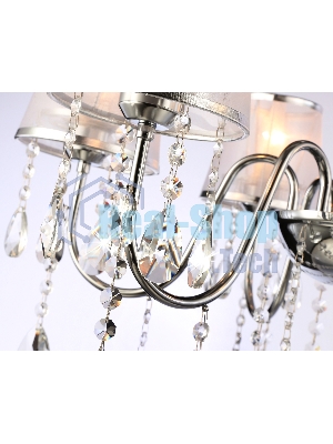 Светильник Ambrella light TR4588/6 CH/SL хром/серебро E14/6 max 40W D660*570