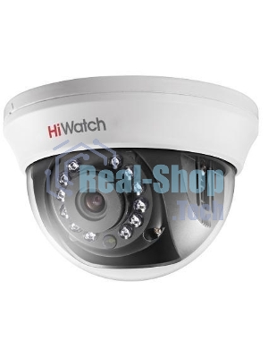 Камера видеонаблюдения Hikvision HiWatch DS-T101 2.8-2.8мм HD TVI цветная корп.:белый