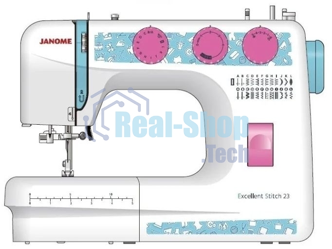 Швейная машина Janome Excellent Stitch 23 белый